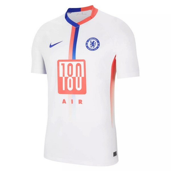 Trikot Chelsea Ausweich 2020-21 Weiß Fussballtrikots Günstig